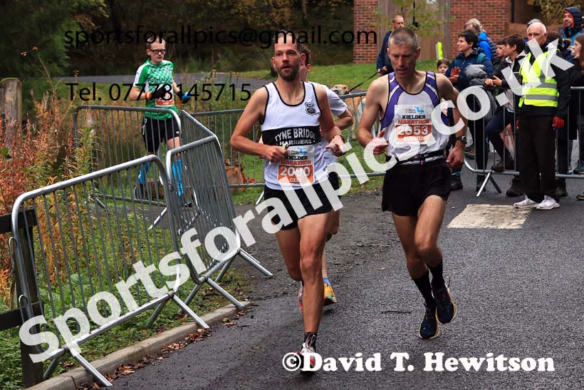 The 2024 Kielder Marathon, 2024 Kielder Marathon and Half Marathon.   Photo: David T. Hewitson/Sports for All Pics